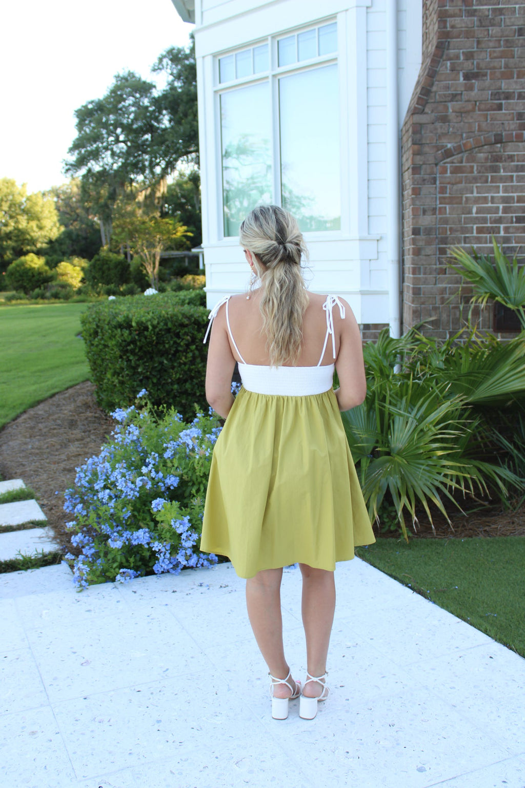 Solid Mini Dress