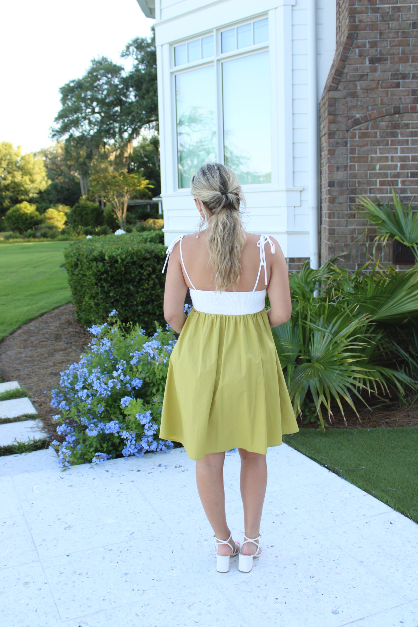 Solid Mini Dress